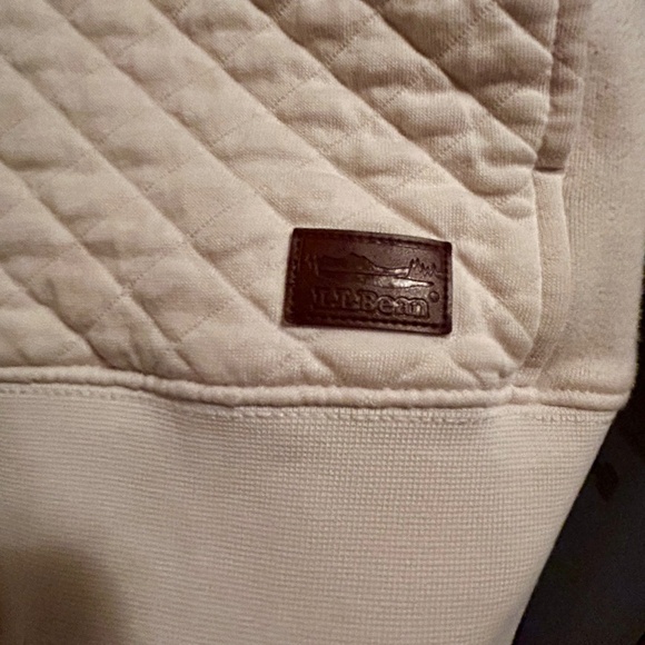 L.L.Bean Quilted Half-Zip Pullover – Size XL (Regular) - Picture 2 of 7
